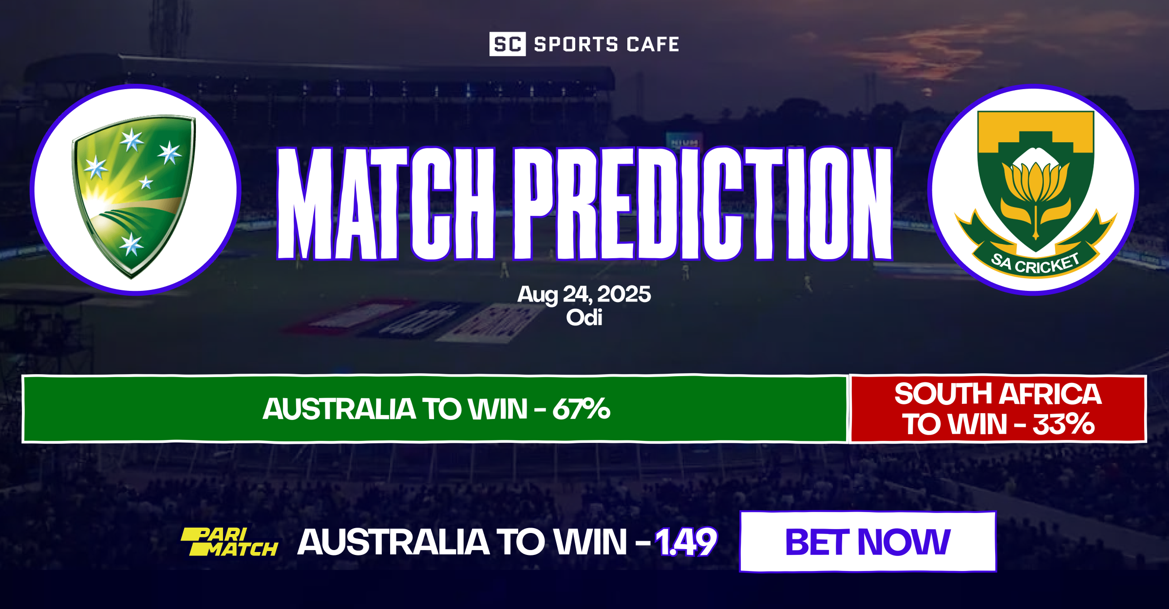 Australia vs South Africa